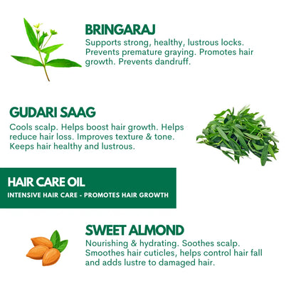Bhringraj and Amla Hair Oil for Hair & Scalp Treatment